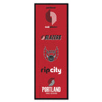 Portland Trail Blazers Wood Sign 6" x 17"