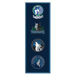 Minnesota Timberwolves Wood Sign 6" x 17"