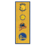 Golden State Warriors Wood Sign 6" x 17"