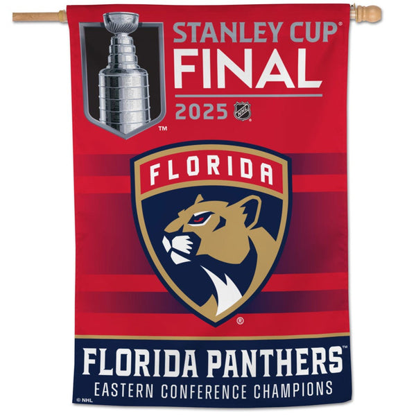 Eastern Conference Champions Florida Panthers Vertical Flag 28" x 40"