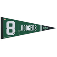 New York Jets Premium Pennant 12" x 30" Aaron Rodgers