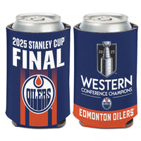 Western Conference Champions Edmonton Oilers Can Cooler 12 oz.