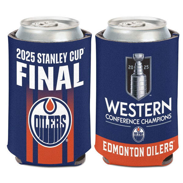 Western Conference Champions Edmonton Oilers Can Cooler 12 oz.