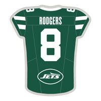 New York Jets Collector Pin Jewelry Card Aaron Rodgers