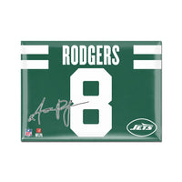New York Jets Metal Magnet 2.5" x 3.5" Aaron Rodgers
