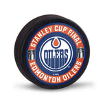 Western Conference Champions Edmonton Oilers Hockey Puck Packaged
