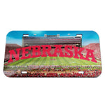 Wholesale-Nebraska Cornhuskers Specialty Acrylic License Plate