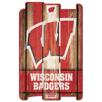 Wholesale-Wisconsin Badgers Wood Fence Sign