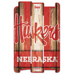 Wholesale-Nebraska Cornhuskers Wood Fence Sign