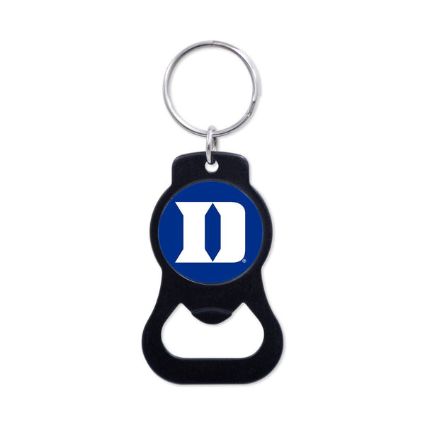 Duke Blue Devils Black Bottle Opener Key Ring