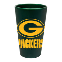 Green Bay Packers Dark Green 16 oz Silicone Pint Glass
