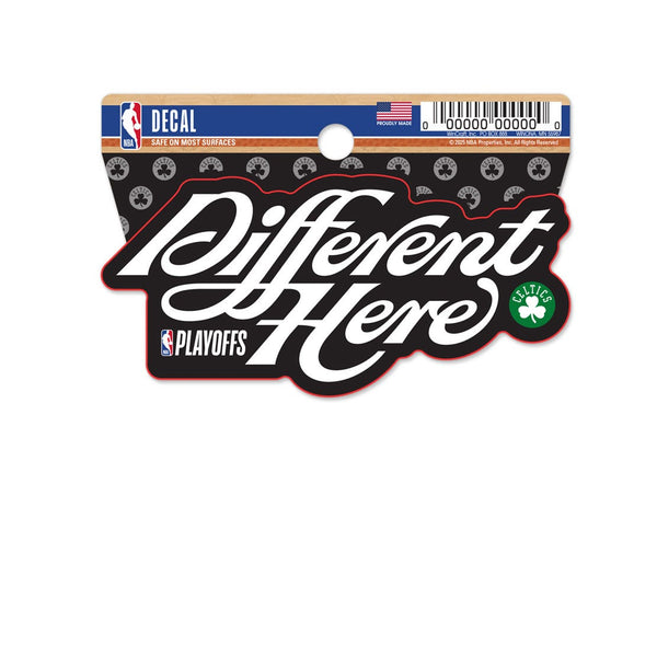 NBA Playoffs Boston Celtics Clean Cut Decal 3" x 4"