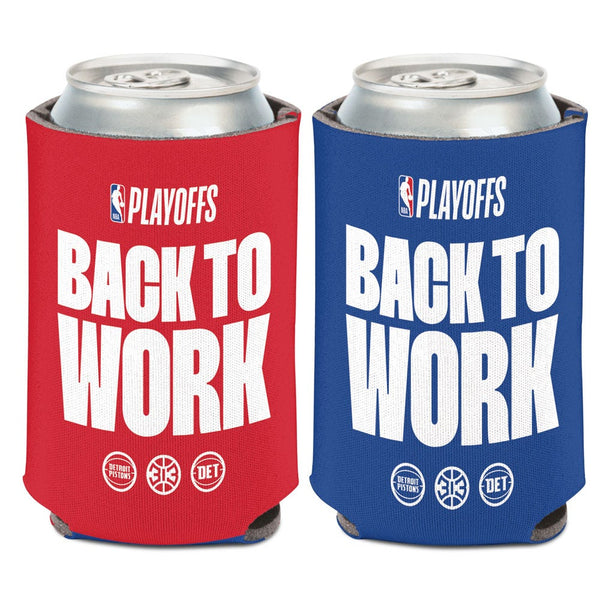 NBA Playoffs Detroit Pistons Can Cooler 12 oz.