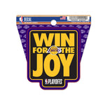 NBA Playoffs Los Angeles Lakers Clean Cut Decal 3" x 4"