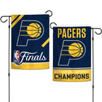Eastern Conference Champions Indiana Pacers 2025 NBA Eastern Conferenc Garden Flags 2 sided 12.5" x 18"