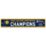 Eastern Conference Champions Indiana Pacers 2025 NBA Eastern Conferenc Street / Zone Sign 3.75" x 19"