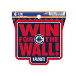 NBA Playoffs Los Angeles Clippers Clean Cut Decal 3" x 4"