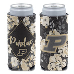 Wholesale-Purdue Boilermakers Floral 12 oz Slim Can Cooler