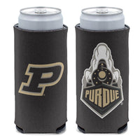 Wholesale-Purdue Boilermakers Logos 12 oz Slim Can Cooler