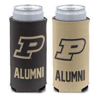 Wholesale-Purdue Boilermakers Namedrop Alumni 12 oz Slim Can Cooler