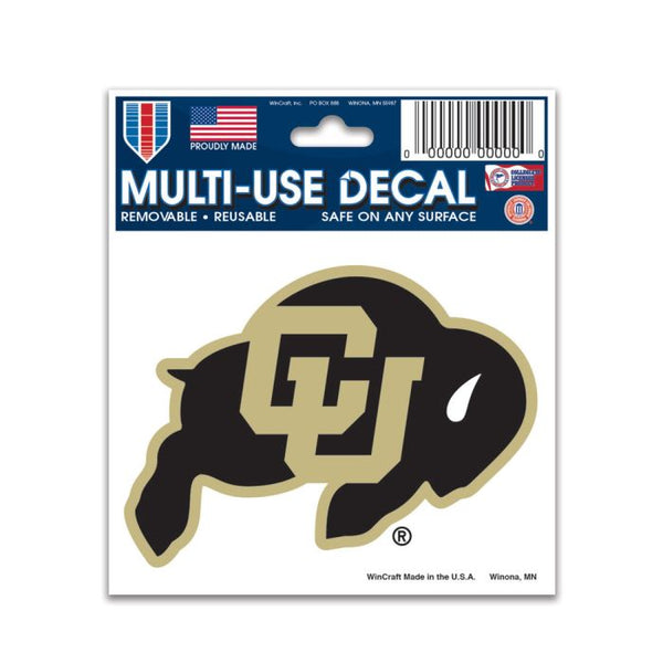 Wholesale-Colorado Buffaloes Multi-Use Decal 3" x 4"