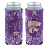 Kansas State Wildcats Eucalyptus 12 oz Slim Can Cooler