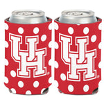 Wholesale-Houston Cougars POLKA DOT Can Cooler 12 oz.