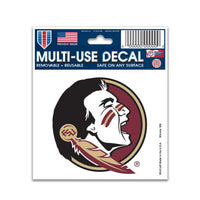 Wholesale-Florida State Seminoles Multi-Use Decal 3" x 4"