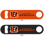 Cincinnati Bengals Metal Bottle Opener 2 Sided