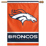 Denver Broncos Vertical Flag 28" x 40"