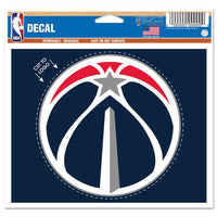 Washington Wizards Multi-Use Decal - cut to logo 5" x 6"