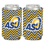 Wholesale-Angelo State Rams CHEVRON Can Cooler 12 oz.
