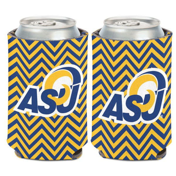 Wholesale-Angelo State Rams CHEVRON Can Cooler 12 oz.