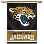 Jacksonville Jaguars Vertical Flag 28" x 40"