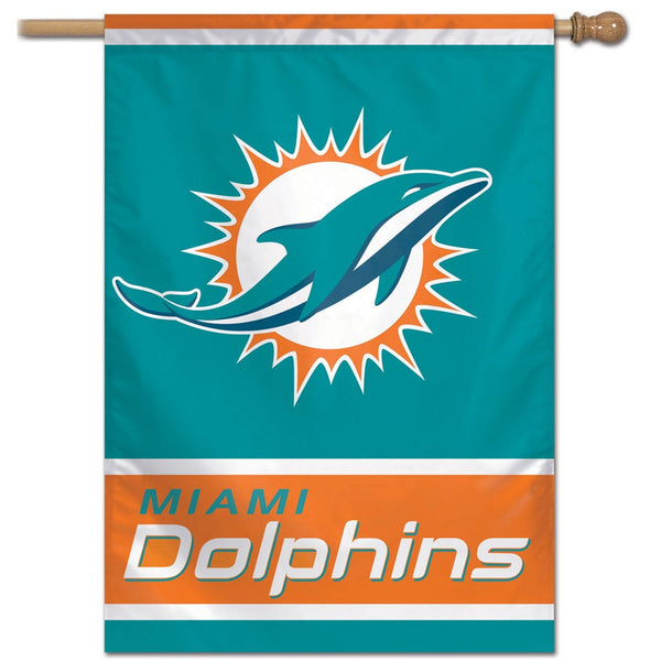 Miami Dolphins Vertical Flag 28" x 40"