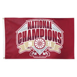 Wholesale-NCAA Women's CWS Champions Oklahoma Sooners Women's College World Seri Flag - Deluxe 3' X 5'