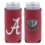 Alabama Crimson Tide LOGOS 12 oz Slim Can Cooler