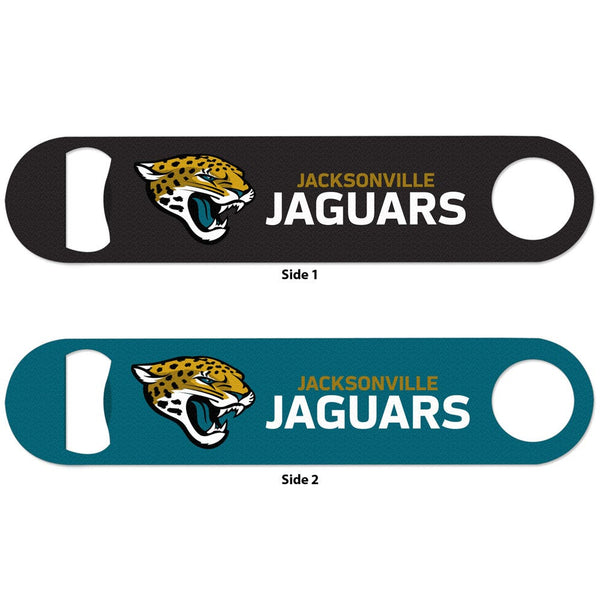 Jacksonville Jaguars Metal Bottle Opener 2 Sided