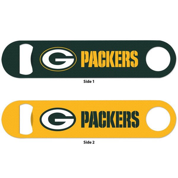 Green Bay Packers Metal Bottle Opener 2 Sided