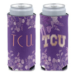 Wholesale-TCU Horned Frogs EUCALYPTUS 12 oz Slim Can Cooler