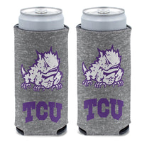 TCU Horned Frogs 12 oz Slim Can Cooler