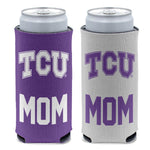 Wholesale-TCU Horned Frogs MOM 12 oz Slim Can Cooler