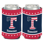 Tennessee Volunteers / Stars and Stripes NCAA Can Cooler 12 oz.