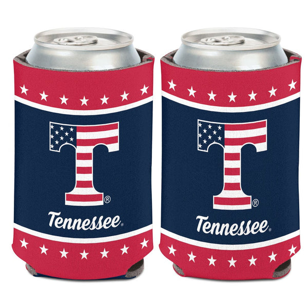 Tennessee Volunteers / Stars and Stripes NCAA Can Cooler 12 oz.