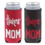 Wholesale-Nebraska Cornhuskers NAME DROP MOM DAD ALUMNI 12 oz Slim Can Cooler