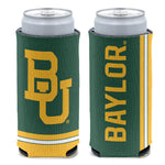 Baylor Bears Stock 12 oz Slim Can Cooler