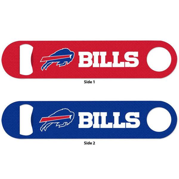Buffalo Bills Metal Bottle Opener 2 Sided