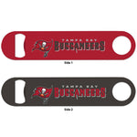 Tampa Bay Buccaneers Metal Bottle Opener 2 Sided