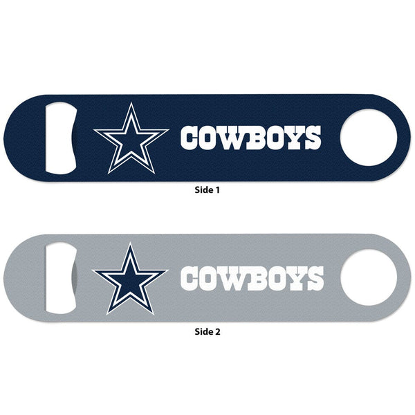 Dallas Cowboys Metal Bottle Opener 2 Sided