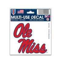 Wholesale-Ole Miss Rebels Multi-Use Decal 3" x 4"